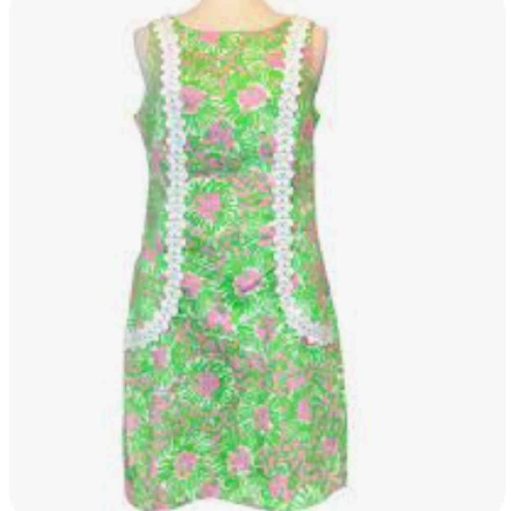 Lilly Pulitzer Lion Shift Dress Size 4 (Like New)